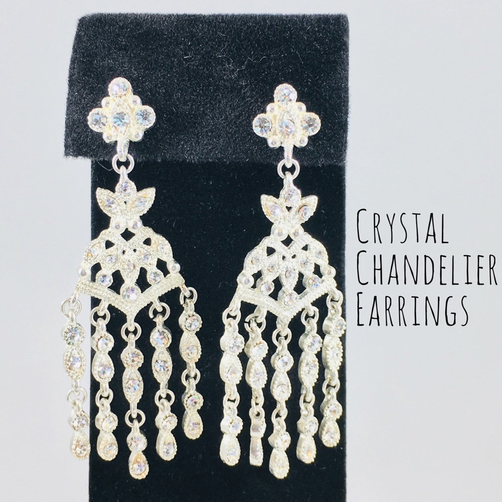Crystal Chandelier Earrings